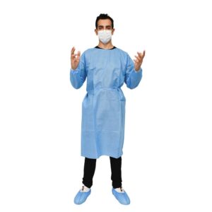 SMS isolation gown
