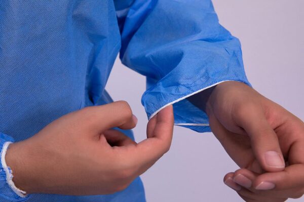 SMS isolation gown