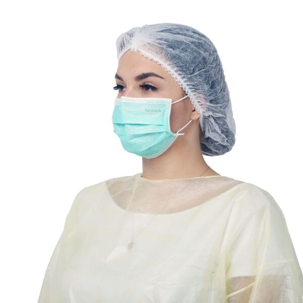AAMI Level 2 Yellow Isolation Gowns For Hospitals
