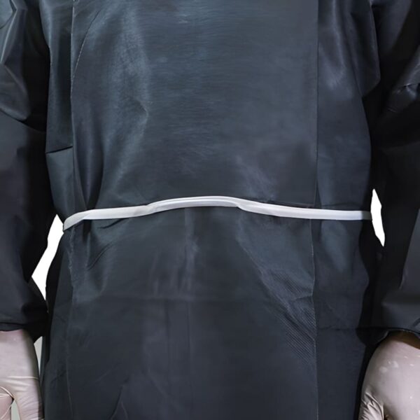 black isolation gown​