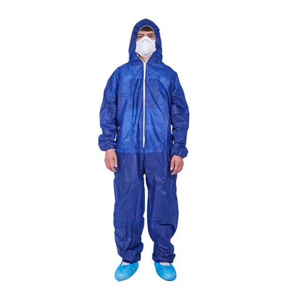 Blue Polypropylene Coveralls