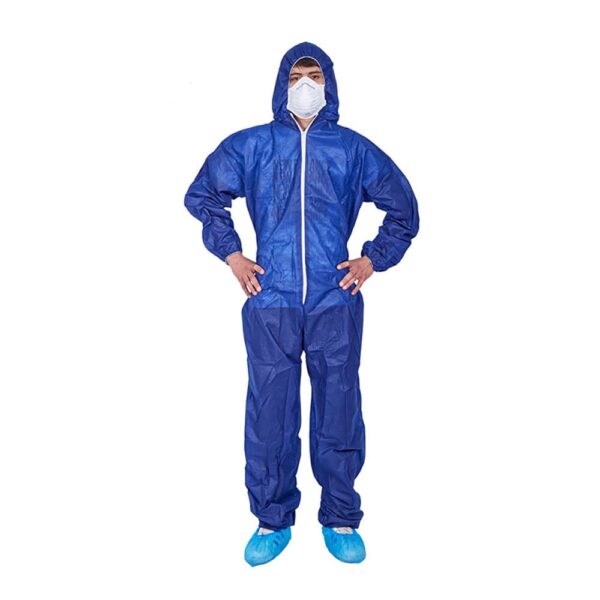 Blue Polypropylene Coveralls