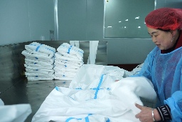 Folding disposable Coveralls