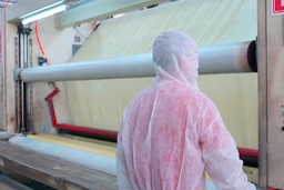 Making Non-Woven Fabric for Coveralls