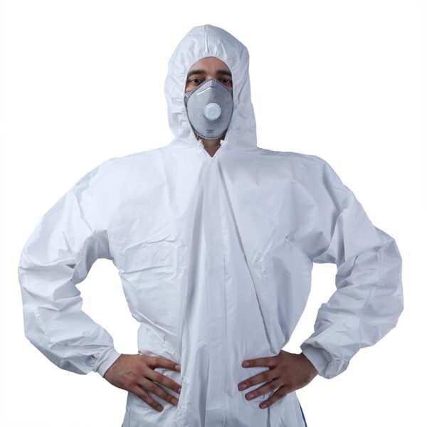 Reinforced microporous coverall