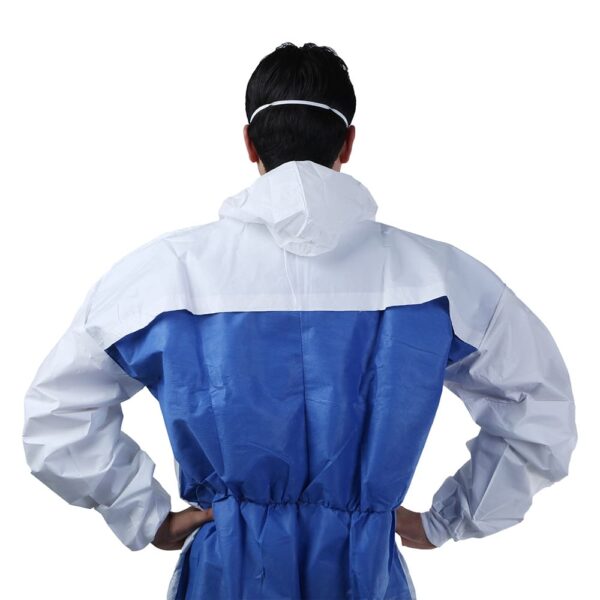 Reinforced microporous coverall