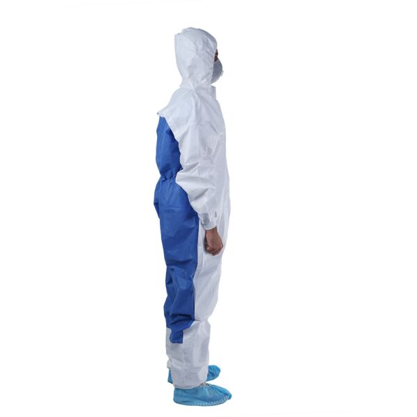 Reinforced microporous coverall