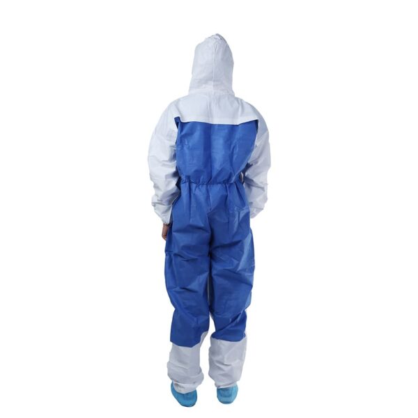 Reinforced microporous coverall
