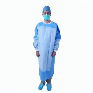 Reinforced surgical gown (1)