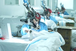 Sewing Coverall Pieces Together