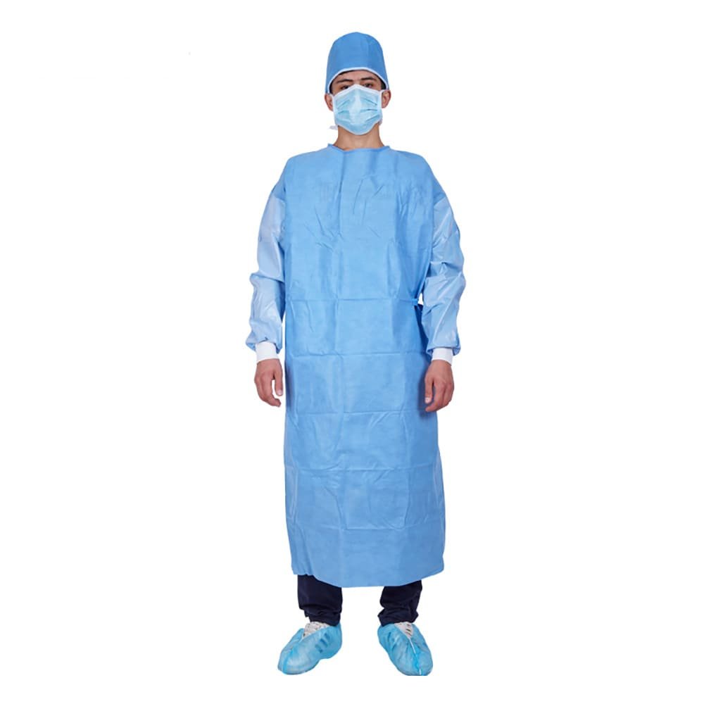 Reinforced Surgical Gown – Sterile Disposable SMS/SMMS Non-Woven, AAMI ...