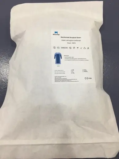 Sterile Surgical Gowns Packaging