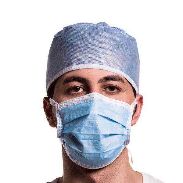 disposable surgical caps (18)