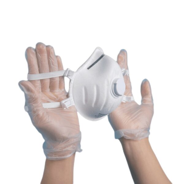 Disposable FFP3 Mask with Valve CE EN149 Certified for Industrial Use Dust Woodworking Asbestos Pollution Protection Respirator - Image 3