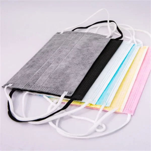 FDA Approved Adult Disposable Masks Type IIR – Pink Non Woven Medical Face Masks for Hospitals, Clinics, and Public Protection - Image 5