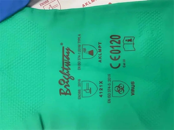 custom latex glove