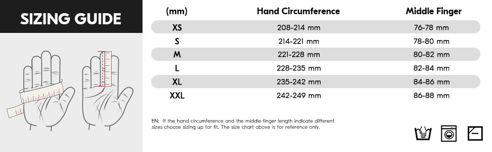 Size of Latex Gloves