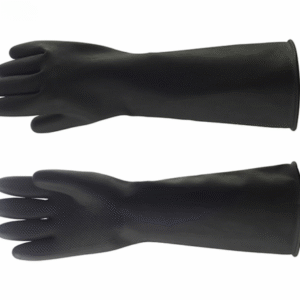 Black Heavy Duty Rubber Gloves