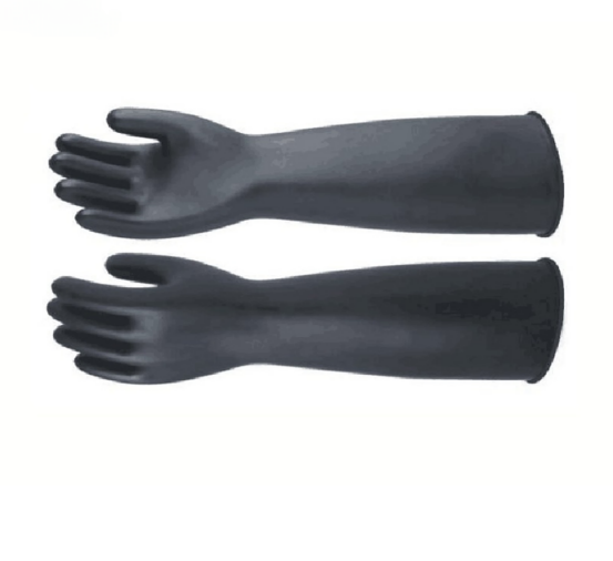 Long Chemical Resistant Rubber Glove
