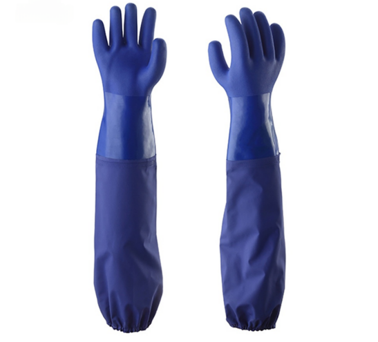 Long pvc chemical resistant glove1