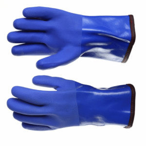PVC chemical resistant gloves