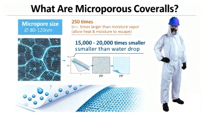 What Are Microporous Coveralls? A Simple Guide to Stay Safe at Work
