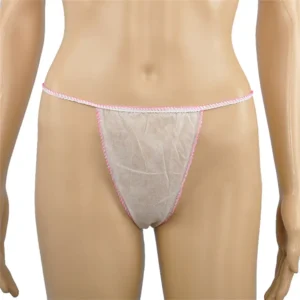 white disposable thongs