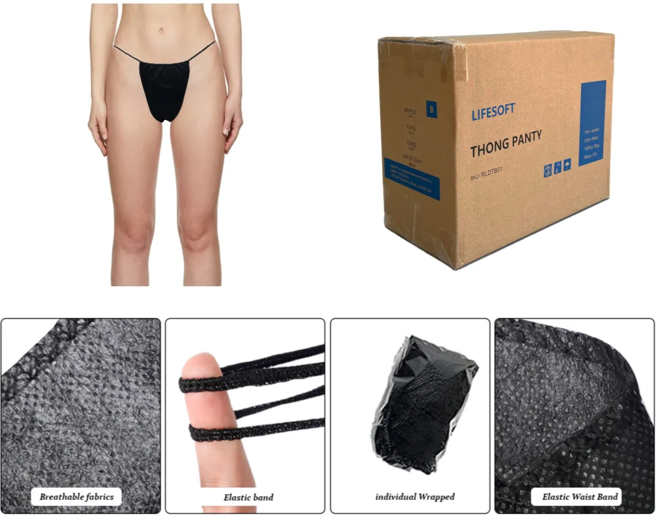 Disposable Thong Panties