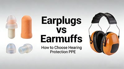 How to Choose Hearing Protection PPE: Earplugs vs Earmuffs