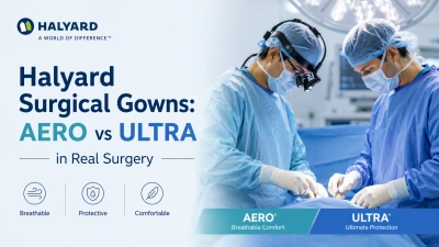 Halyard Surgical Gowns: AERO vs ULTRA in Real Surgery