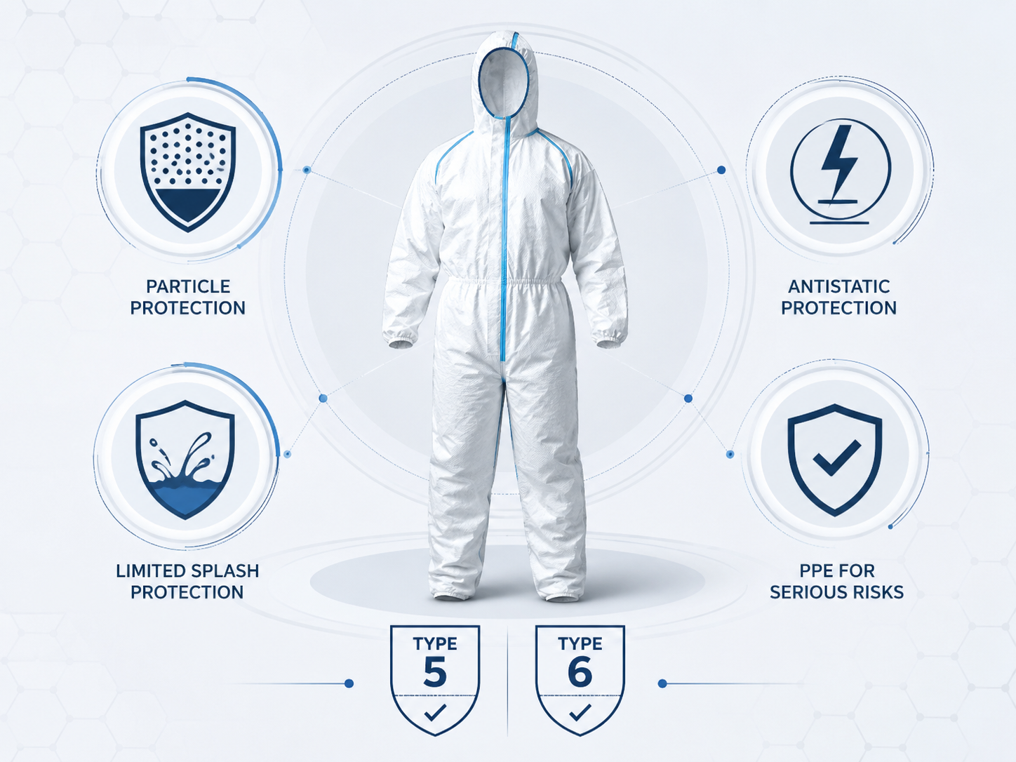 Why Type 5/6 Standards Matter for Asbestos Disposable Coverall Buyers