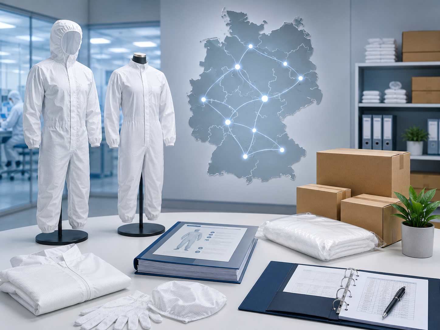 Cleanroom Disposable Coverall Manufacturers in Germany