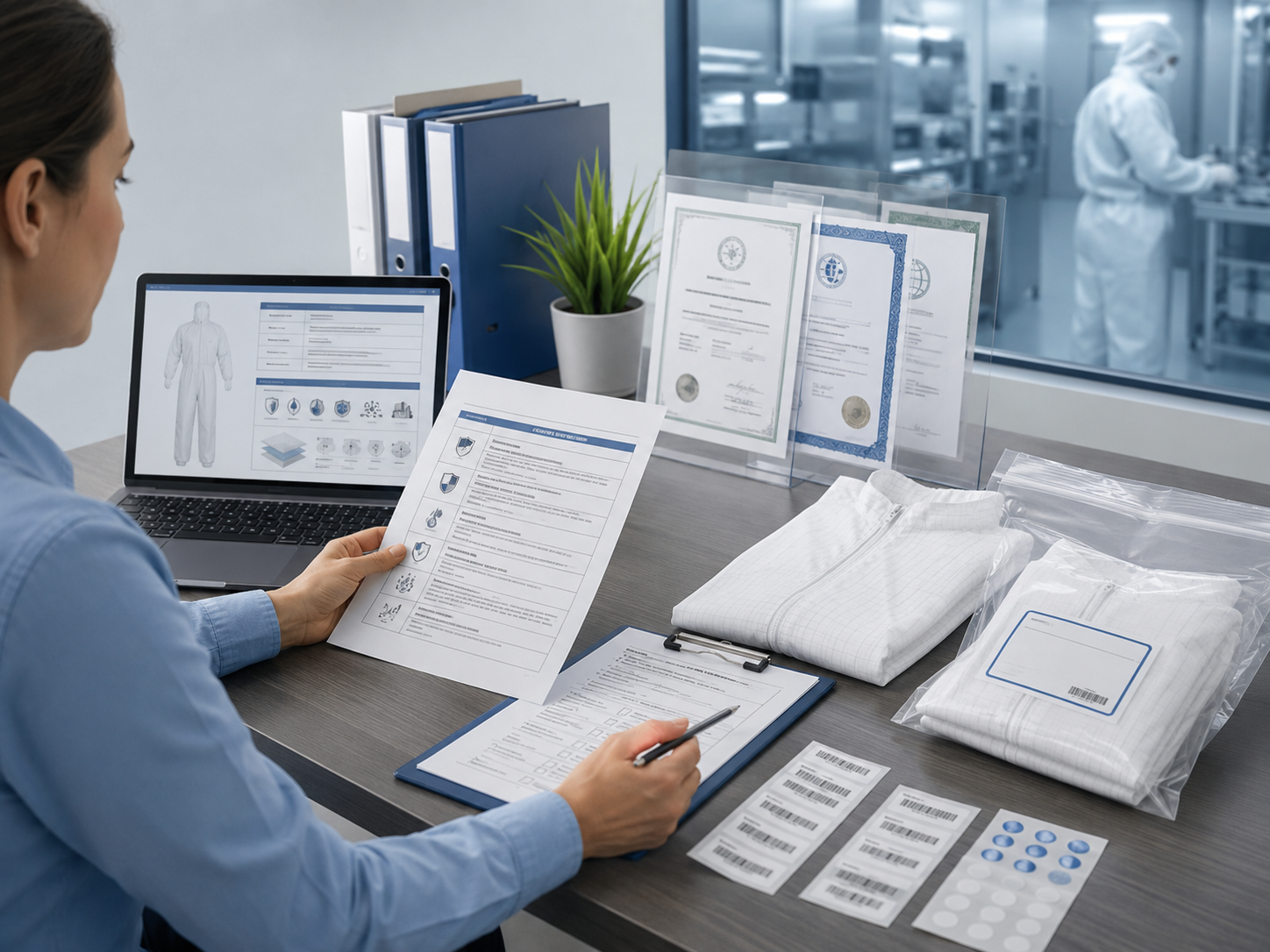 Documents to Request Before Buying Cleanroom Disposable Coveralls
