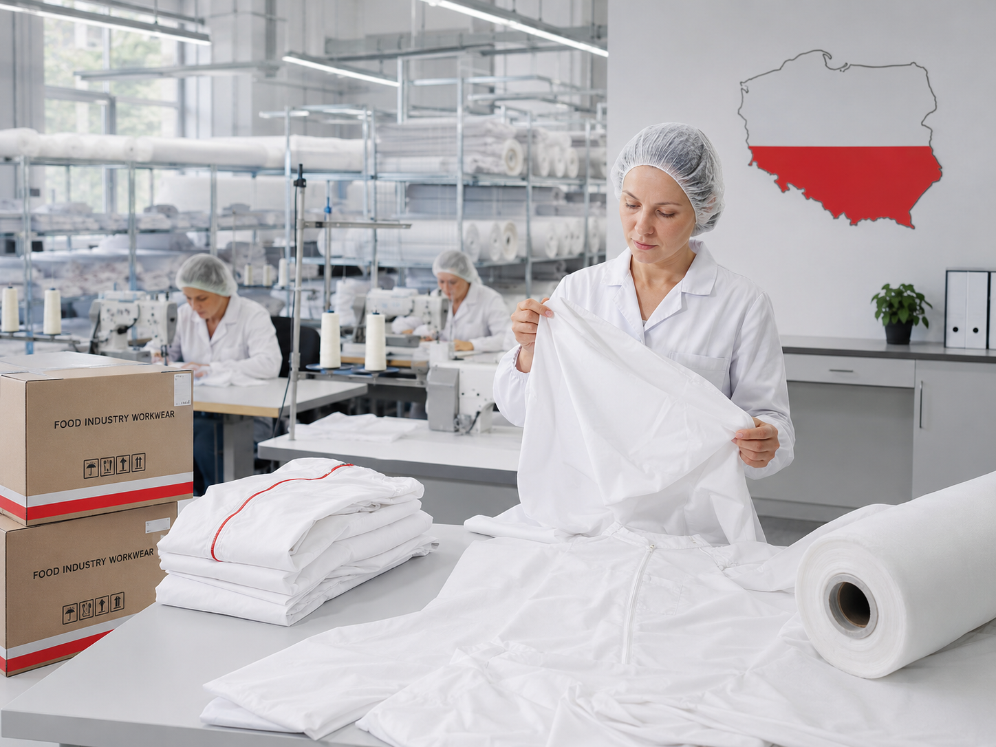 Food Processing Coverall Manufacturers in Poland