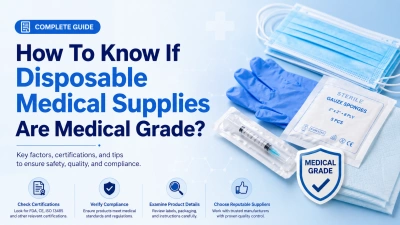 How To Know If Disposable Medical Supplies Are Medical Grade?