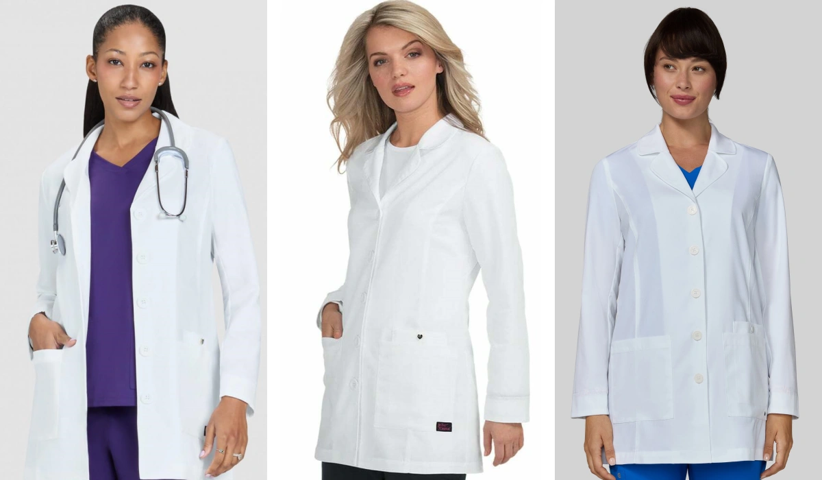 Koi Marigold Lab Coat