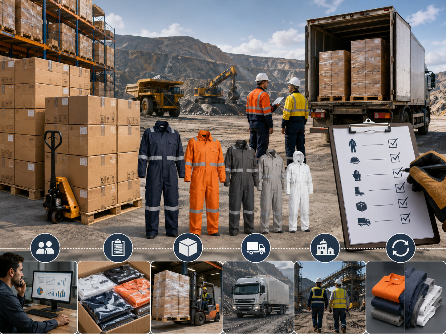 Bulk Supply Checklist for Mining Disposable Coverall Orders