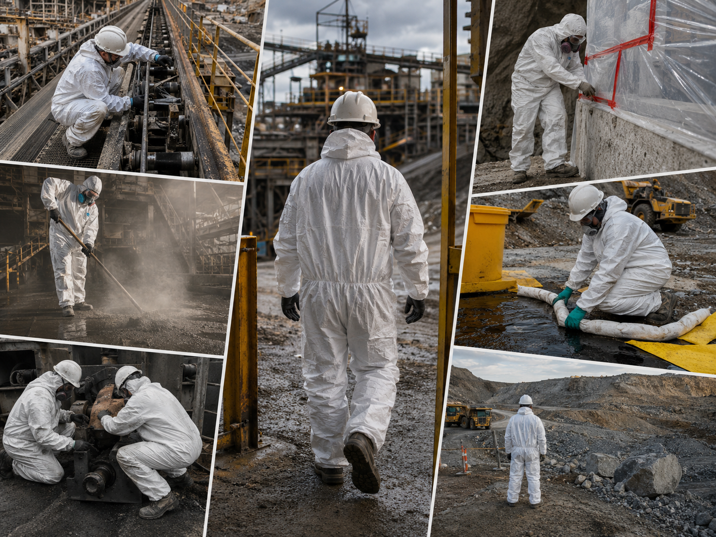 Common Mining Applications for Disposable Protective Coveralls