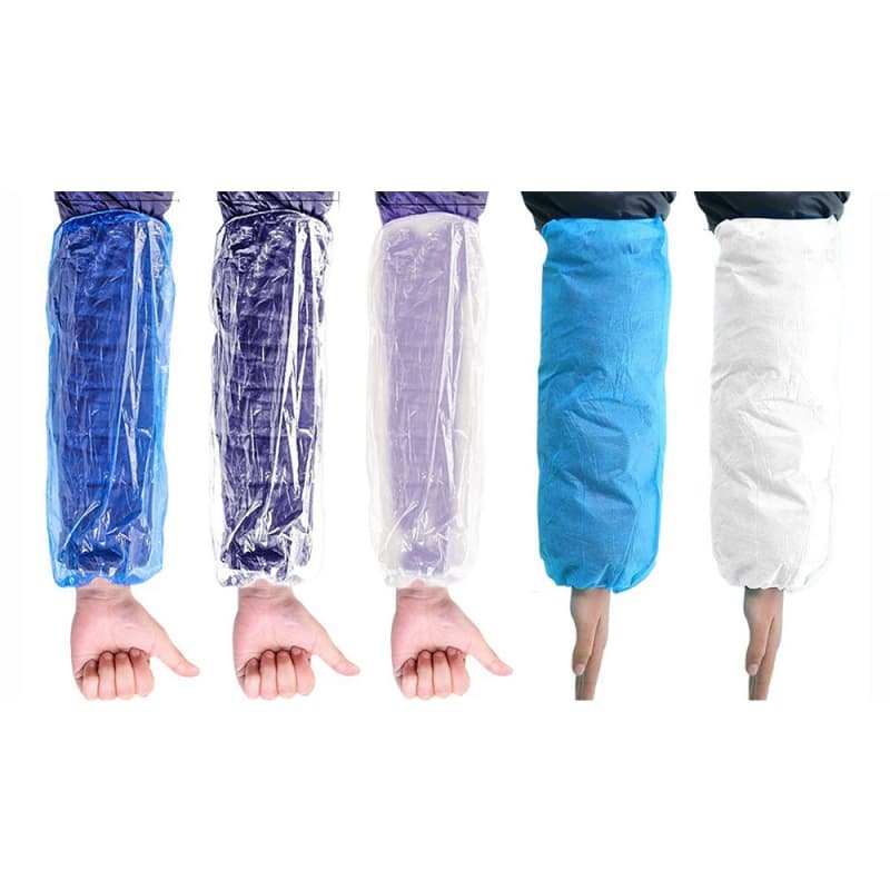 Disposable PE Sleeve Covers Waterproof Protective Arm Sleeves for Food Processing, Medical, Cleaning, Manufacturing, Laboratory, and Industrial Workplace Safety - Image 5