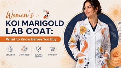 Women’s Koi Marigold Lab Coat: What to Know Before You Buy